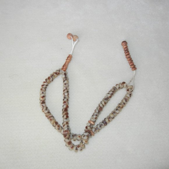 Prayer Beads / Rosary Beads made from Date Pits - Picture 2 of 5